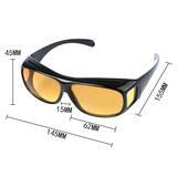 NIGHT VISION ANTI-GLARE WRAPAROUND GLASSES