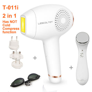 UJOYLIFE 3 in 1 IPL Hair Removal ICE Cold Epilator Permanent Laser for Home Bikini Trimmer Electric Photorejuvenation Depilador